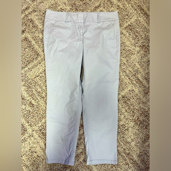 LOFT Pants - Ann Taylor Loft Marisa Chino pants Light Blue Size 12